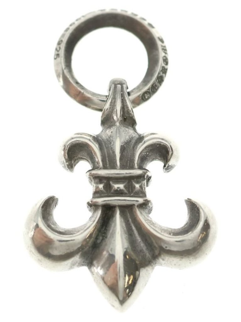 Chrome Hearts Bs Fluer Charm Pendant Silver Necklace 2510$